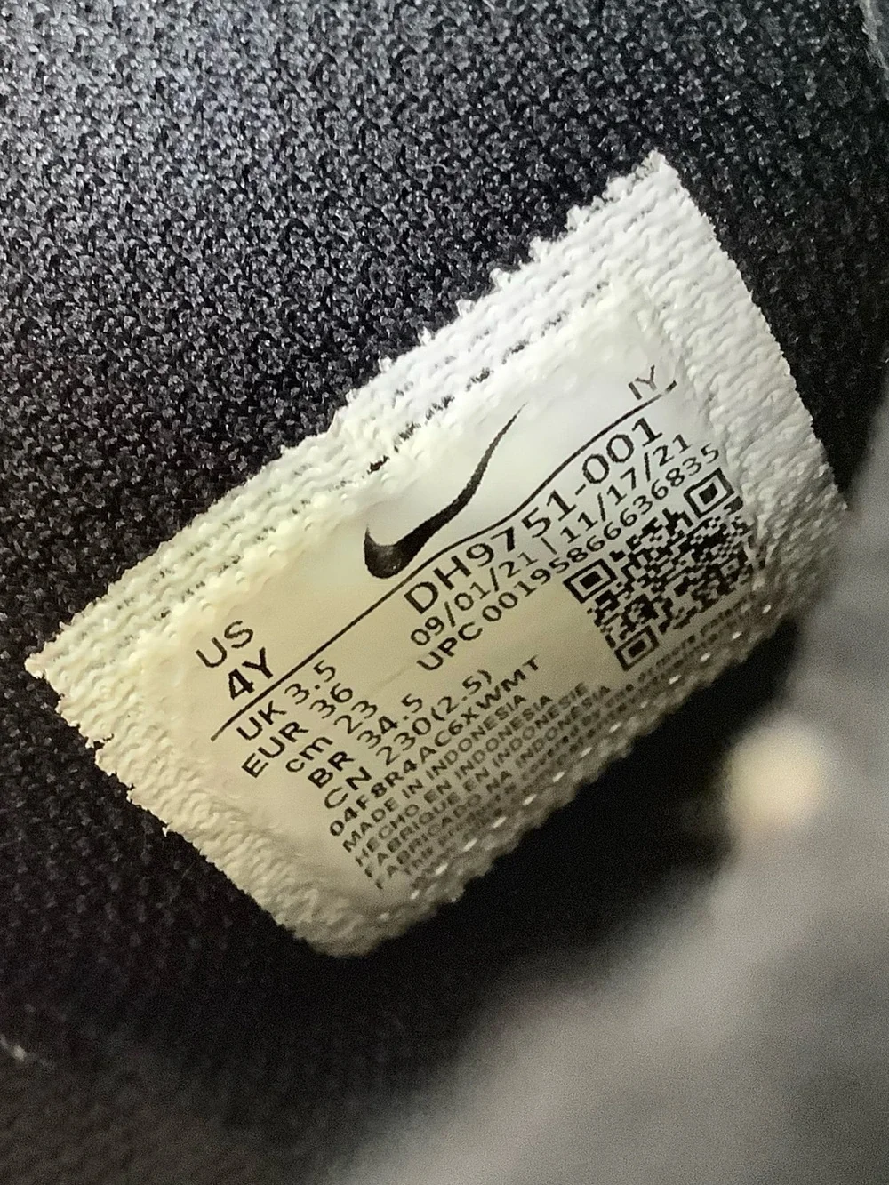 Nike Dunk High Panda Black White High Top Shoes DH9751-001 Youth 4Y /women's 5.5